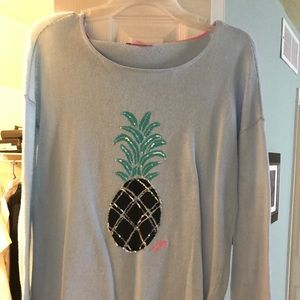 Lilly Pulitzer pineapple sweater